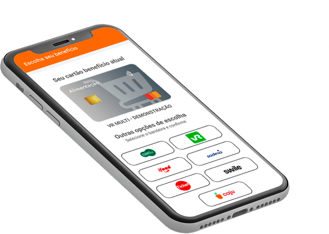 Escolha de benefícios no smartphone